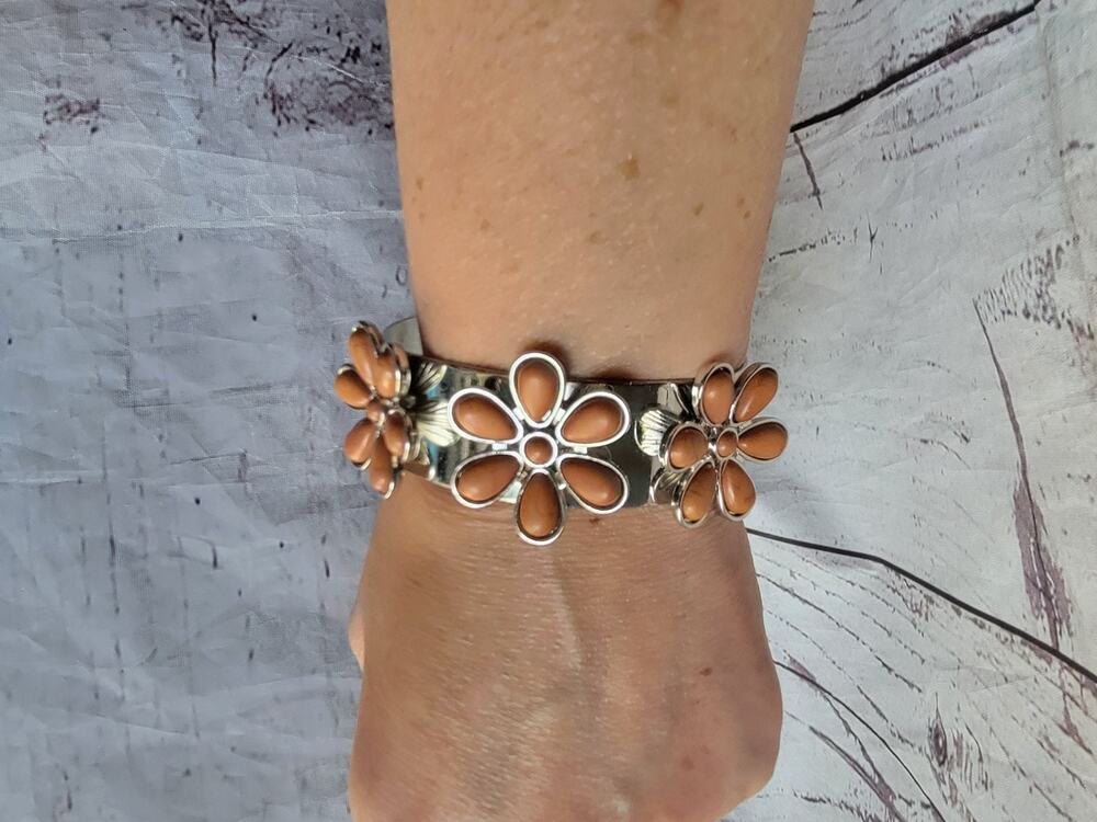 Paparazzi Desert Forest Patch brown Cuff Bracelet